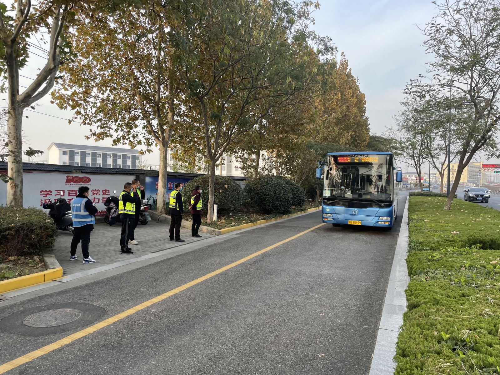 公交集團公交事業一部加強上路上線檢查 全面落實“突擊月”安全生產工作