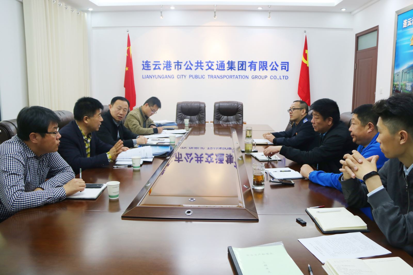 市運(yùn)管處到公交集團(tuán)督查安全工作開(kāi)展情況