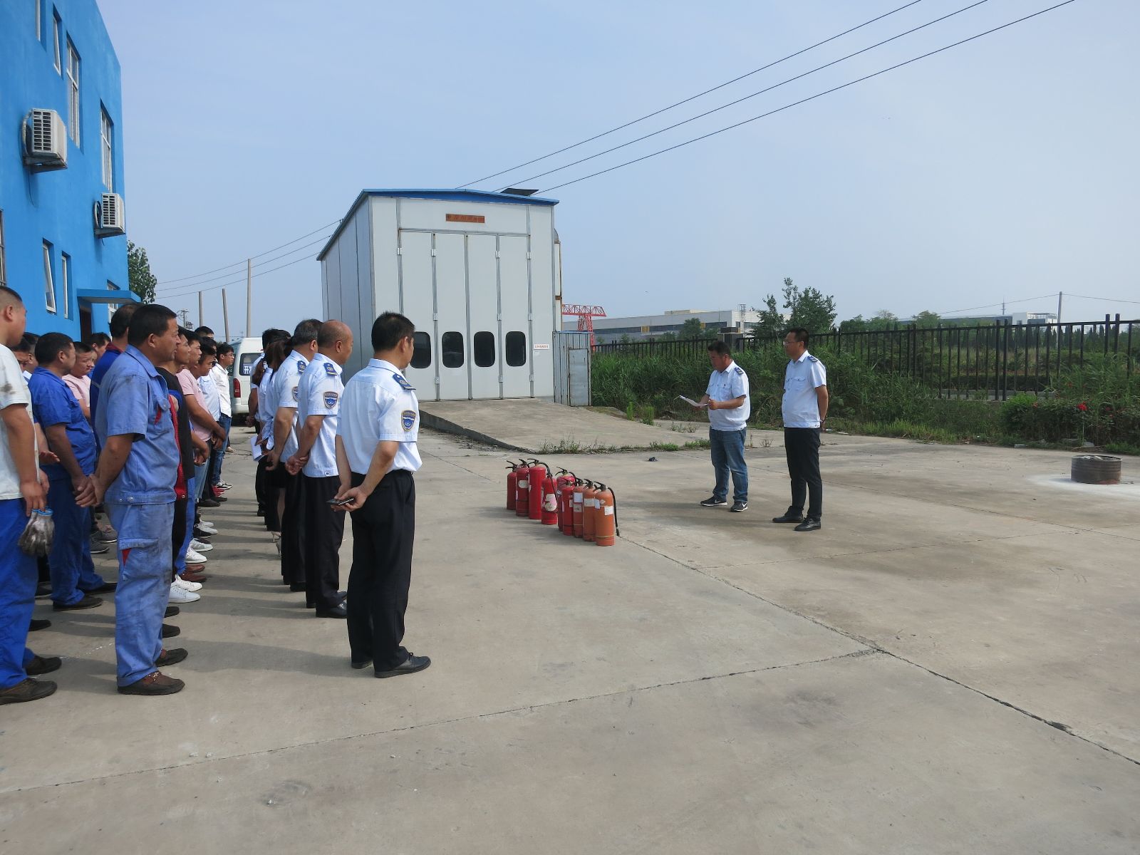 公交集團汽服公司開展消防知識培訓及消防應急演練活動